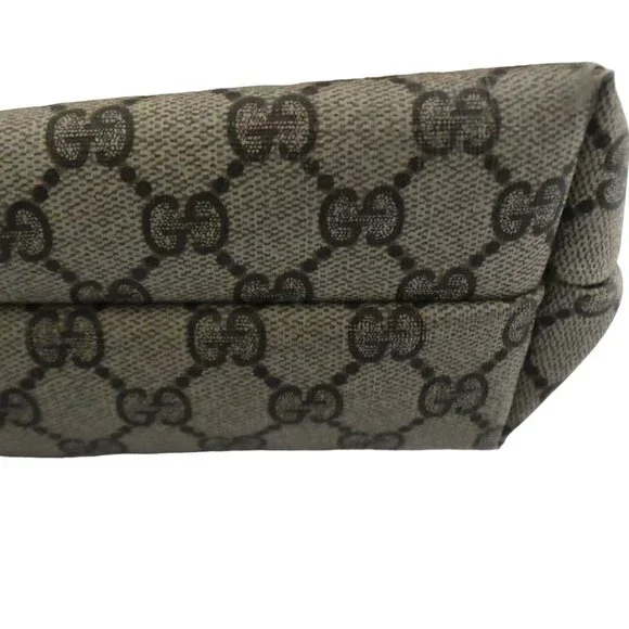 vtg 80s GUCCI Shopper Tote bag GG logo print canvas